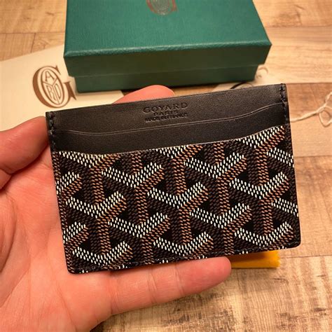 how to buy goyard card holder|goyard saint sulpice card holder.